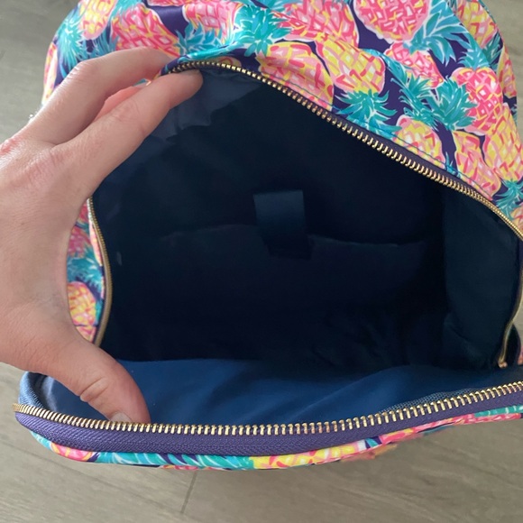 NWT Simply Southern Pineapple Print Backpack - Picture 3 of 3